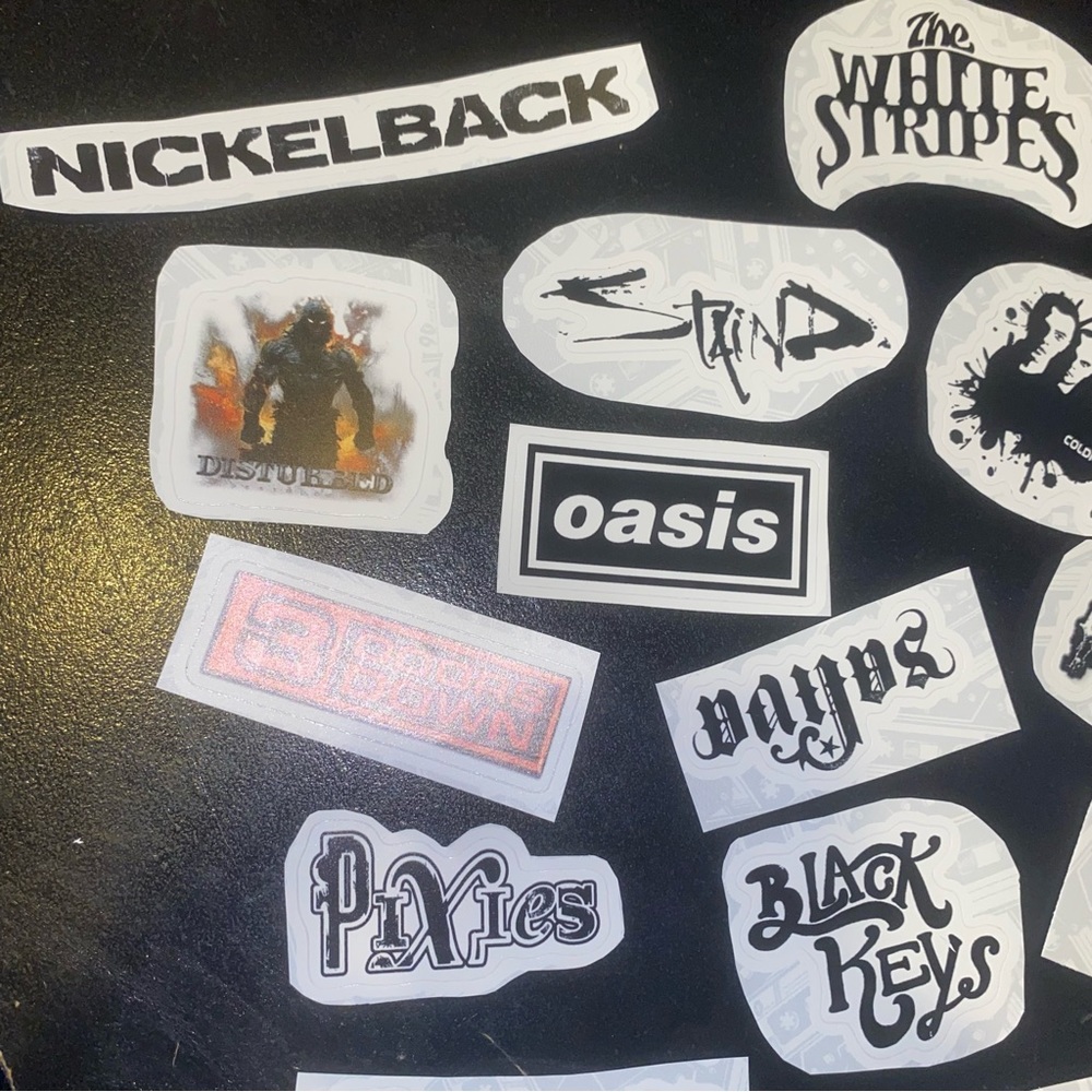 ⭐️ Grunge Rock n Roll Band Stickers - Picture 4 of 7